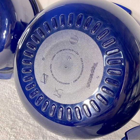 Tupperware Blue Microwave Stack Cooker Set 6Pc - Picture 9 of 16